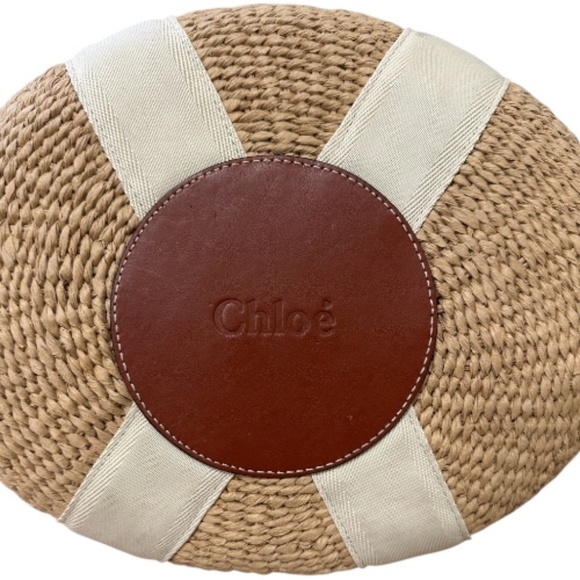 Chloe Large Woody Basket Bag in Natural Fibers - Picture 14 of 16